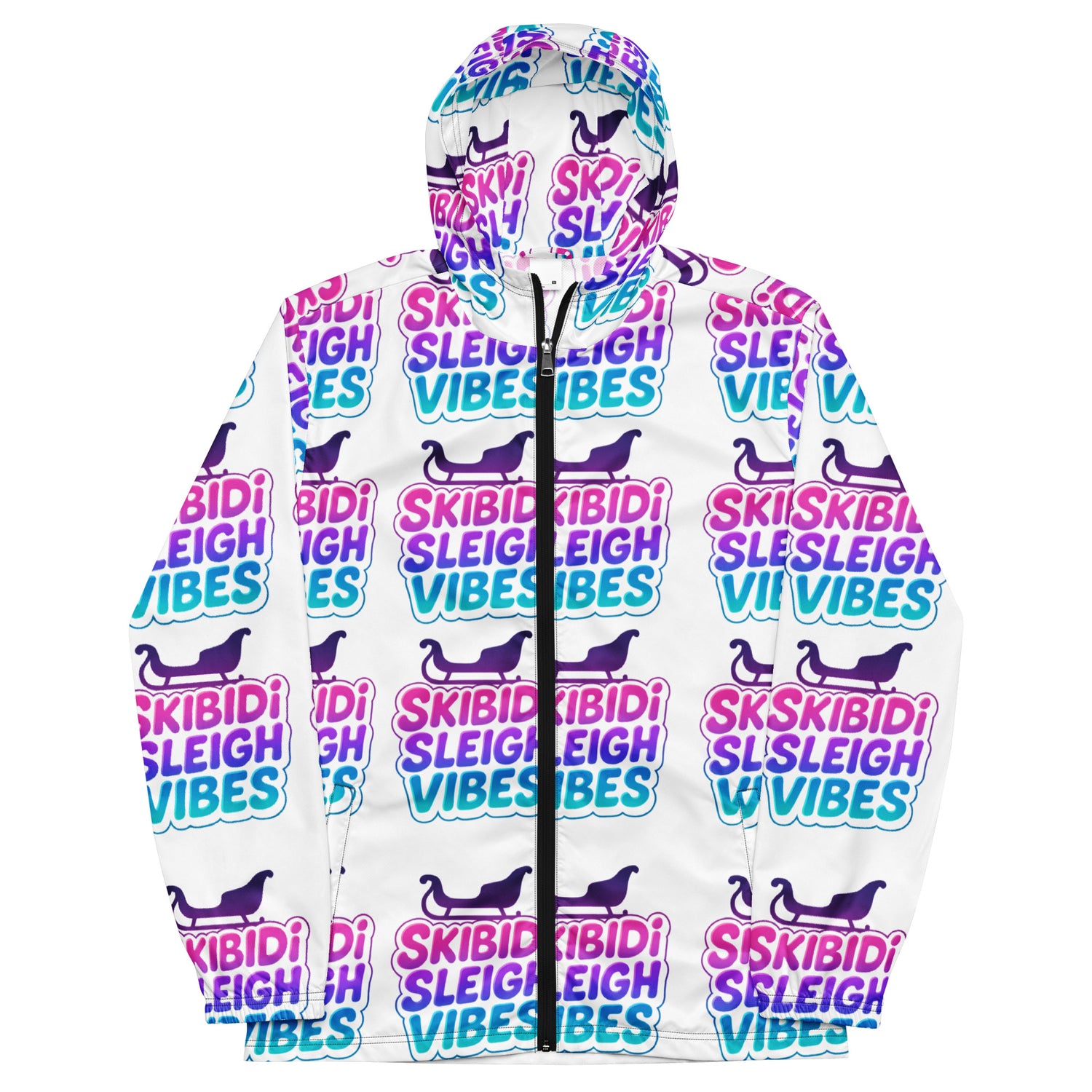 Skibidi Sleigh Teen Windbreaker | – RB Designa Co