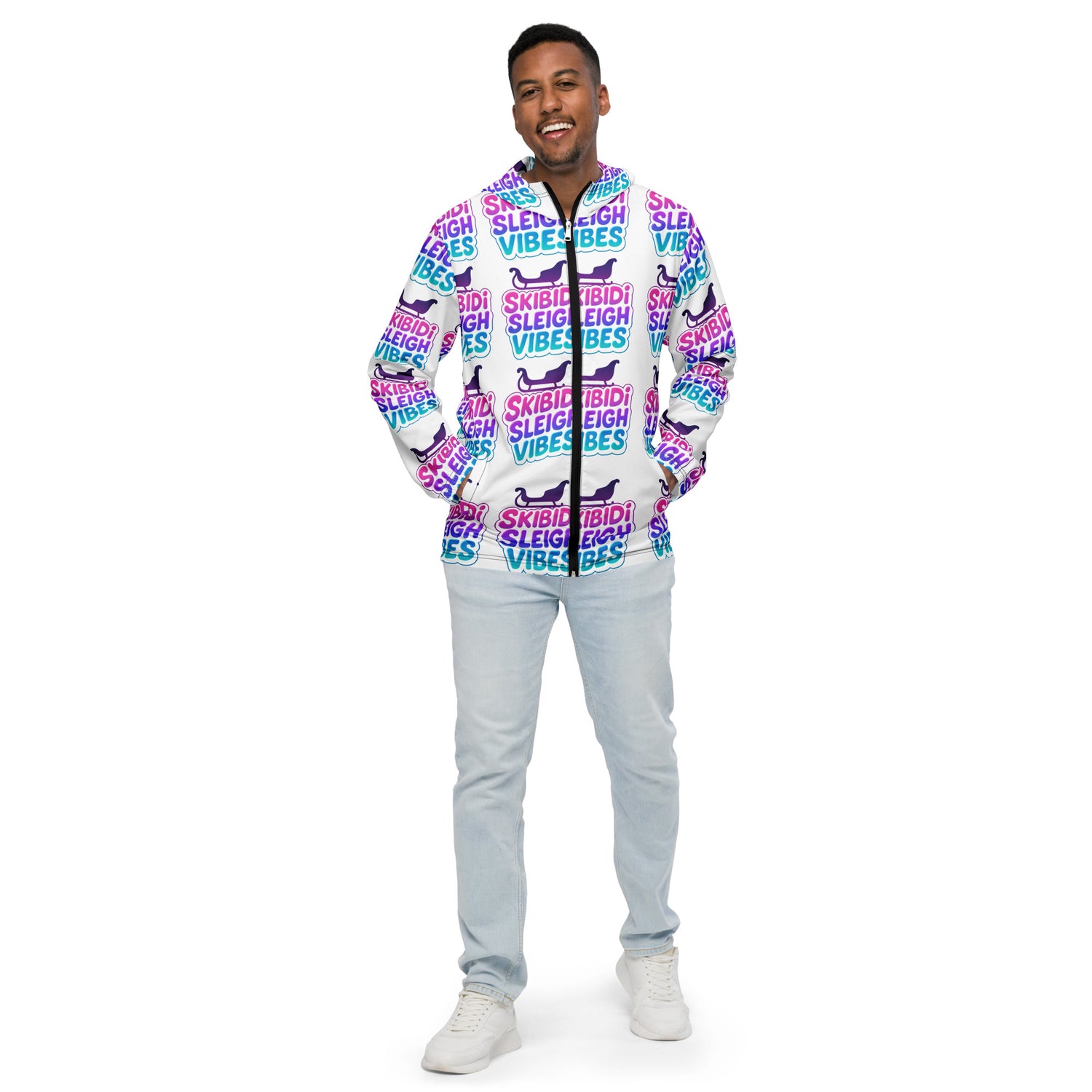 Skibidi Sleigh Teen Windbreaker | – RB Designa Co
