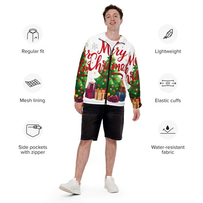 Merry Christmas Red Teen Windbreaker | – RB Designa Co