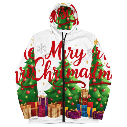 Merry Christmas Red Teen Windbreaker | – RB Designa Co