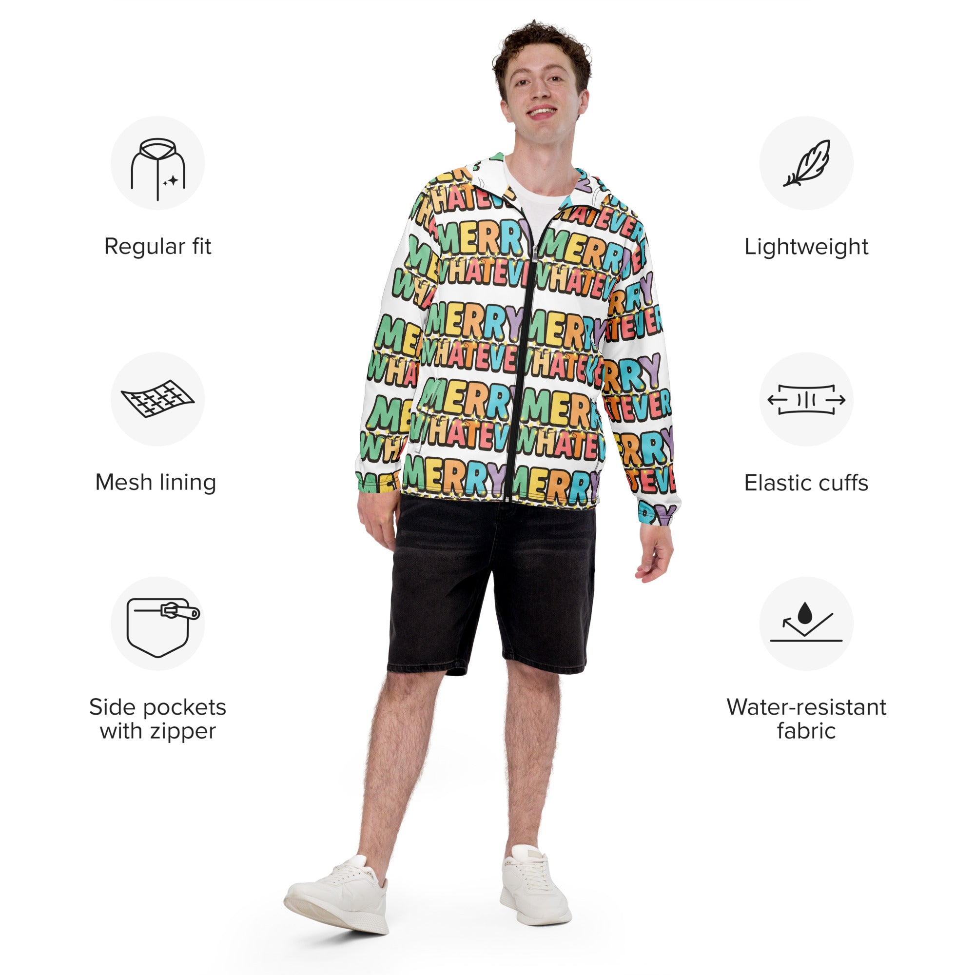 Merry Whatever Teen Windbreaker | – RB Designa Co