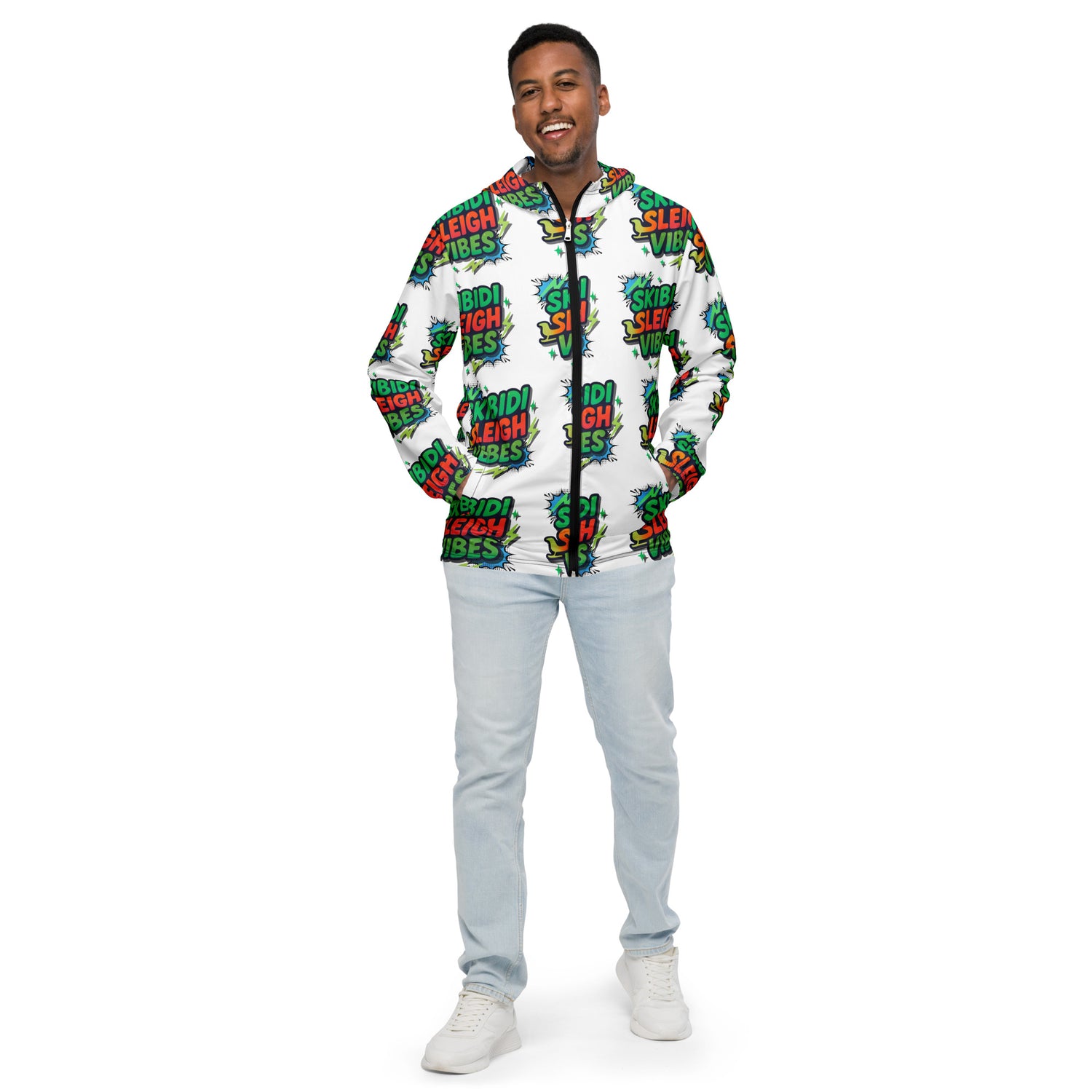 Skibidi Sleigh Vibes Teen Windbreaker | – RB Designa Co
