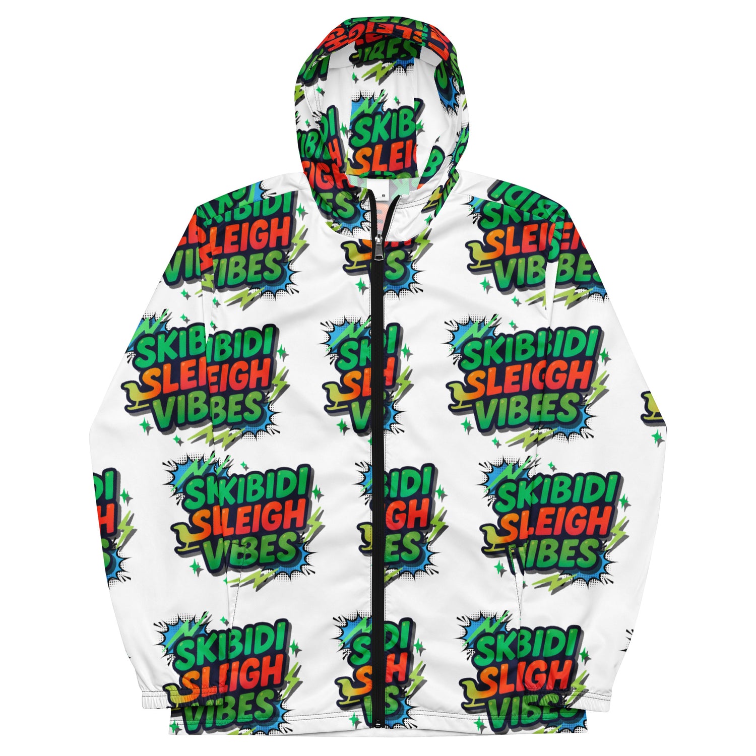 Skibidi Sleigh Vibes Teen Windbreaker | – RB Designa Co