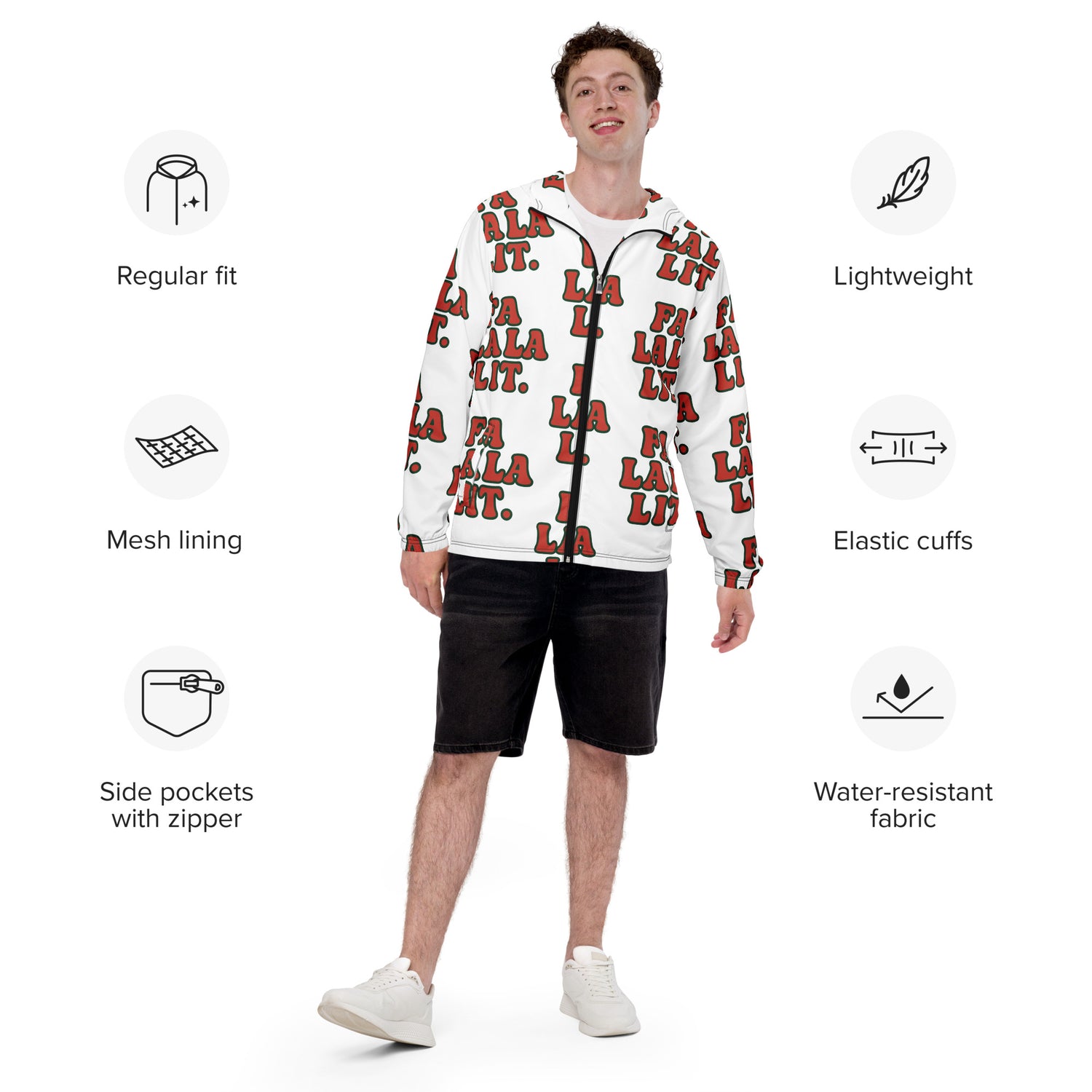 Colourful Lit Teen Windbreaker | – RB Designa Co