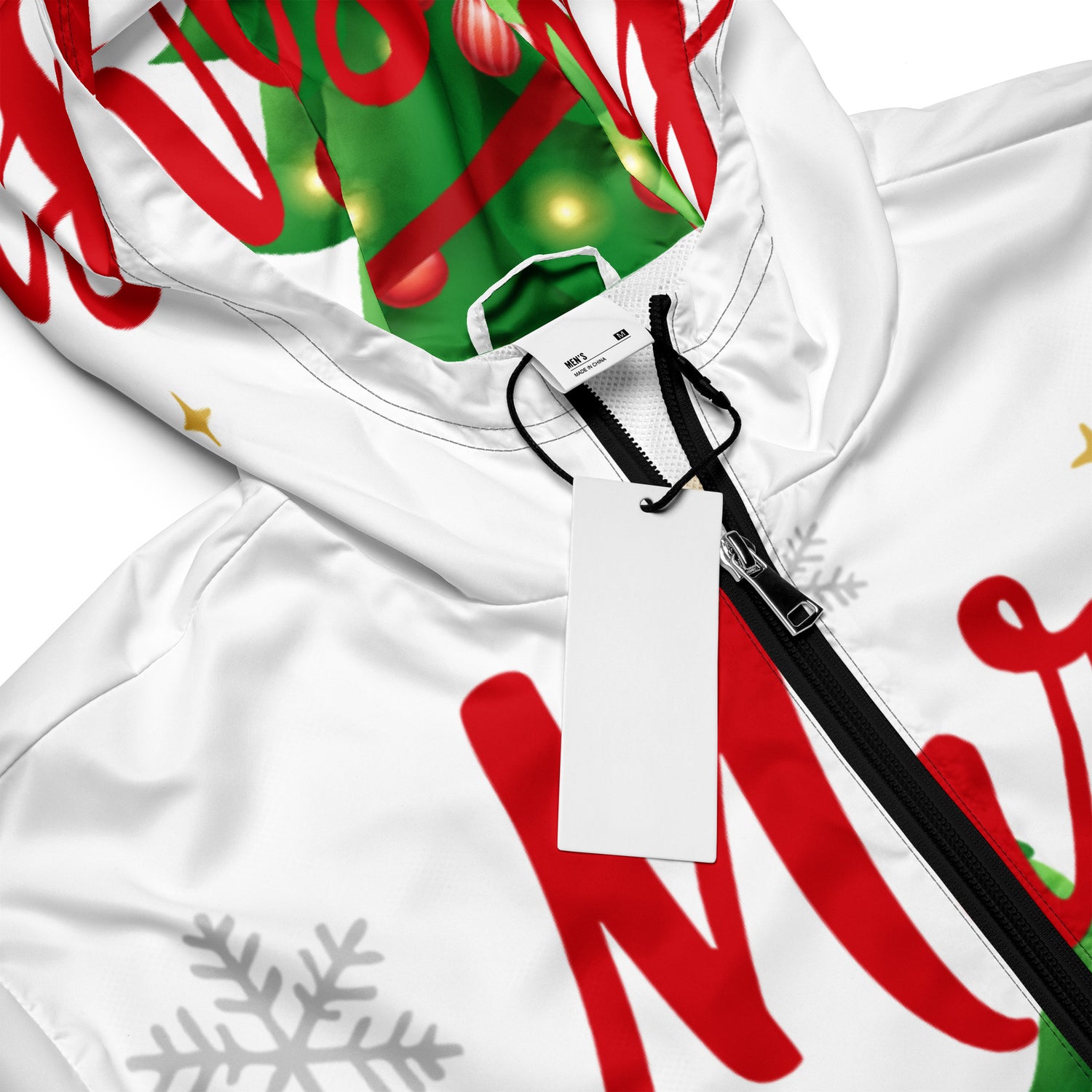 Merry Christmas Red Teen Windbreaker | – RB Designa Co