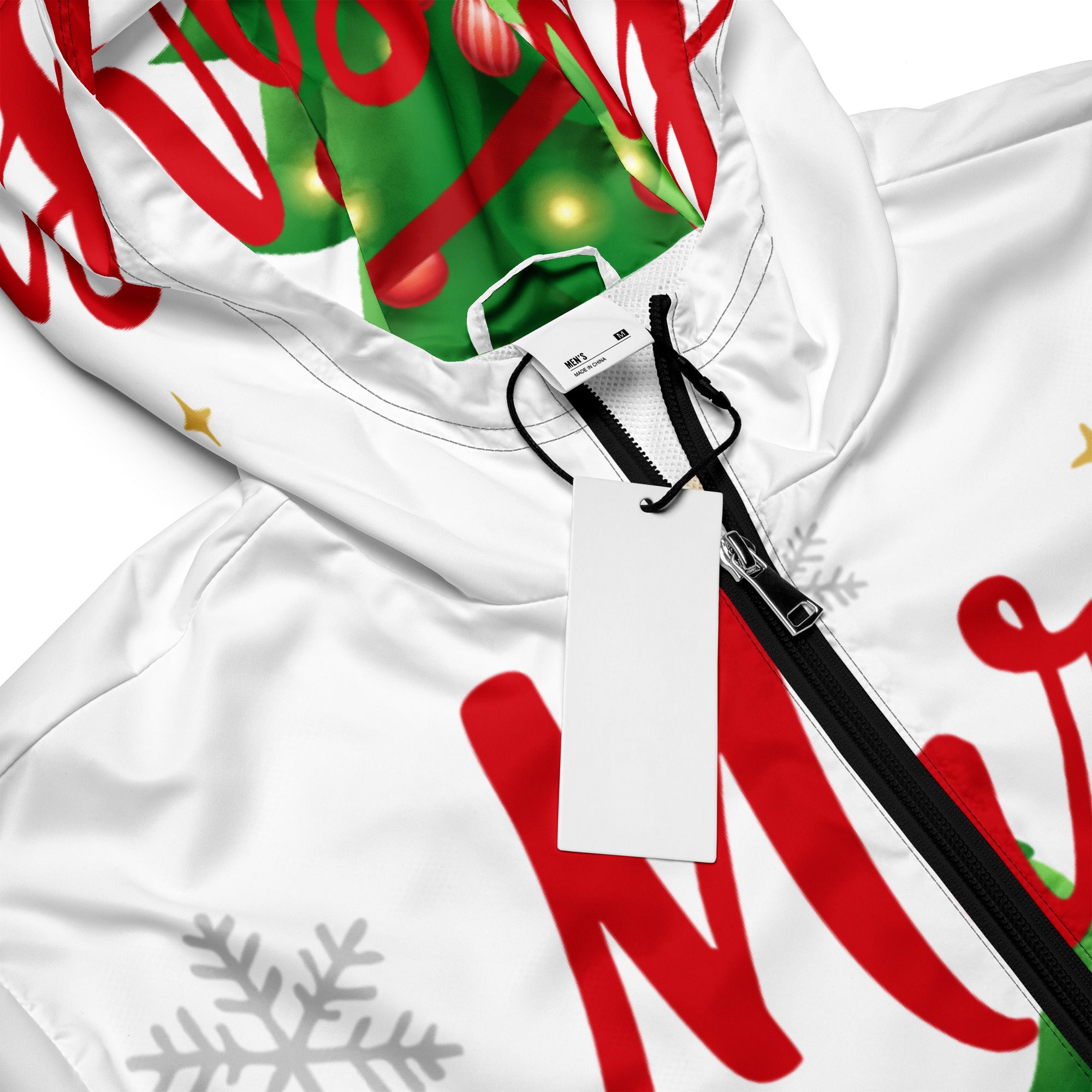 Merry Christmas Red Teen Windbreaker | – RB Designa Co