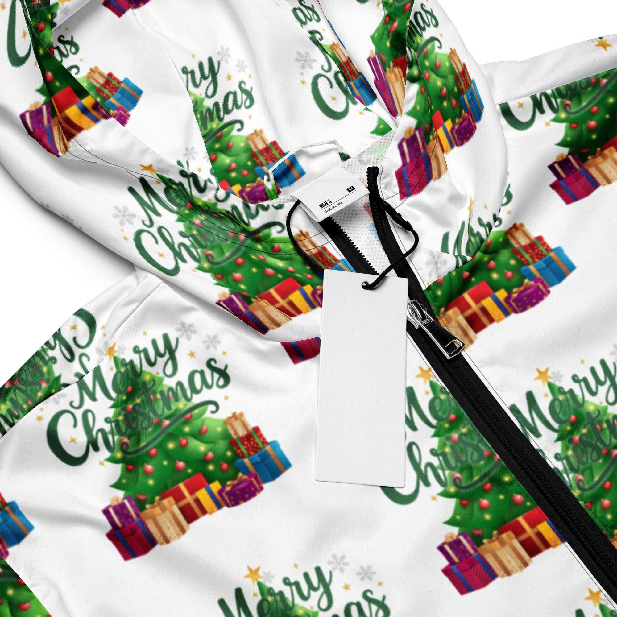Merry Christmas Green Teen Windbreaker | – RB Designa Co