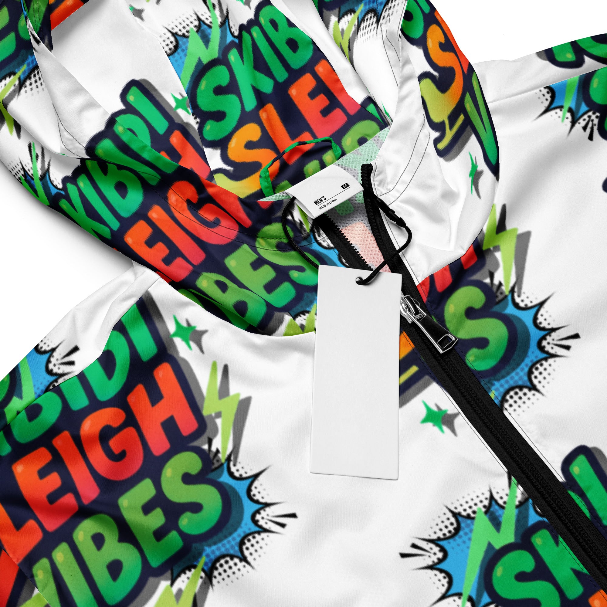 Skibidi Sleigh Vibes Teen Windbreaker | – RB Designa Co