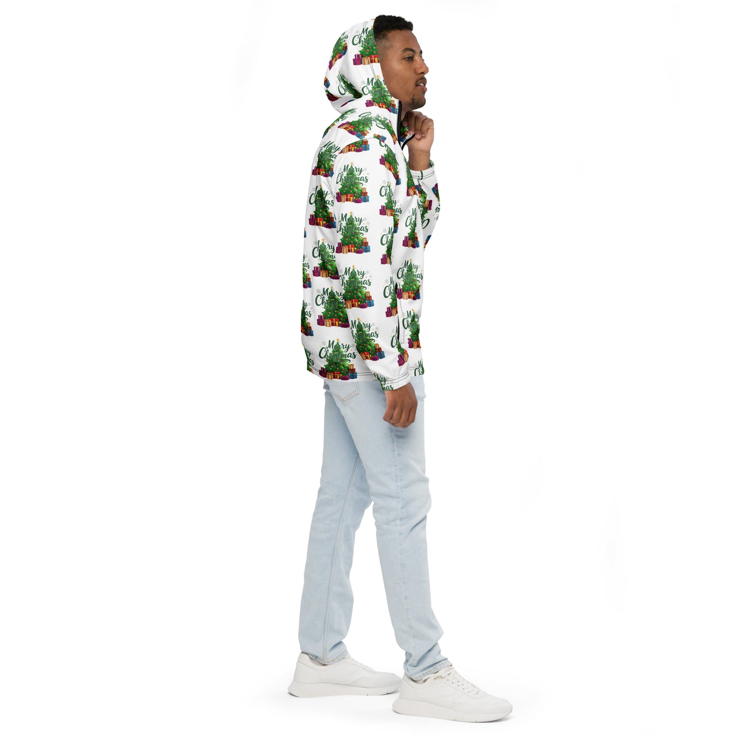 Merry Christmas Green Teen Windbreaker | – RB Designa Co