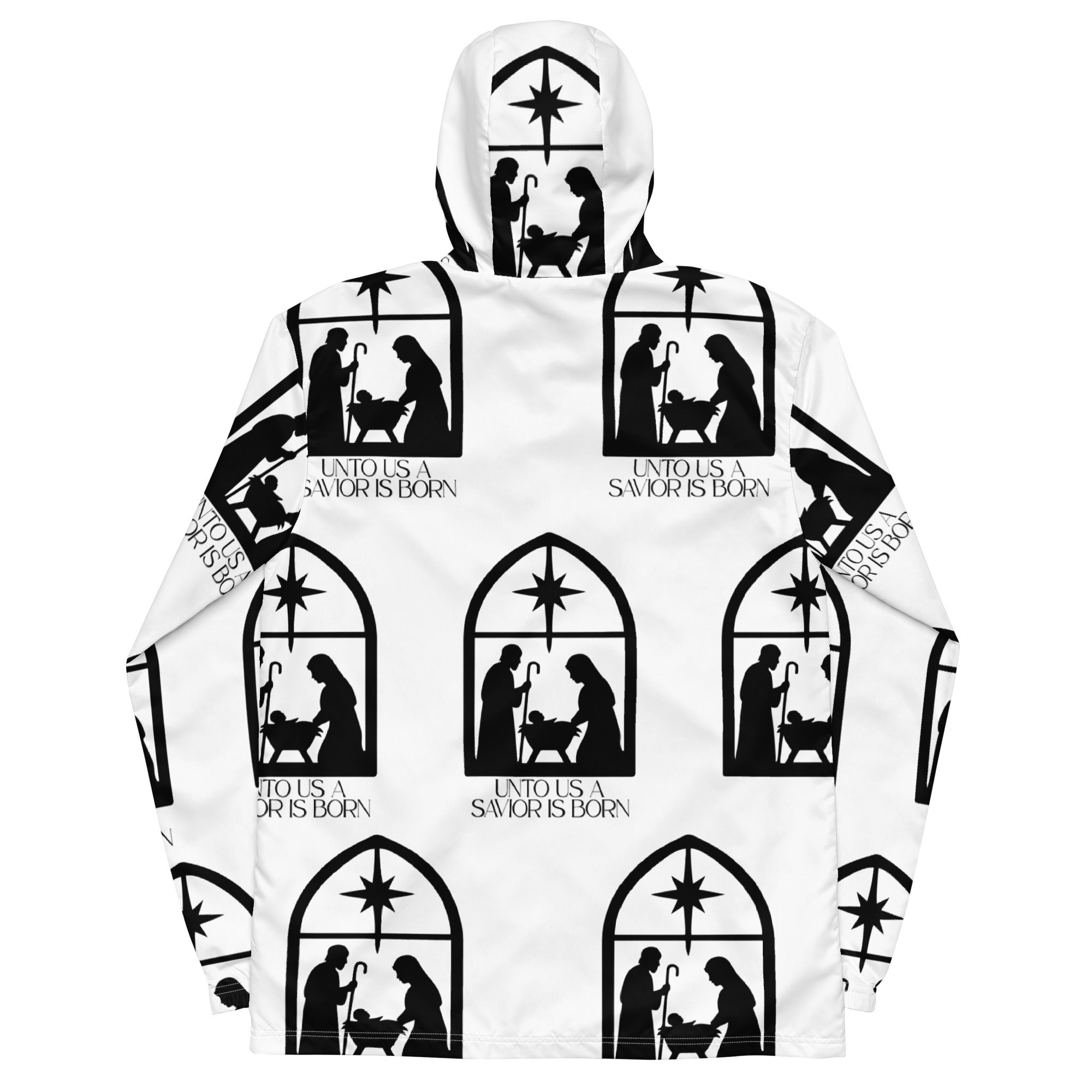 Savior is born Biblical Windbreaker | – RB Designa Co
