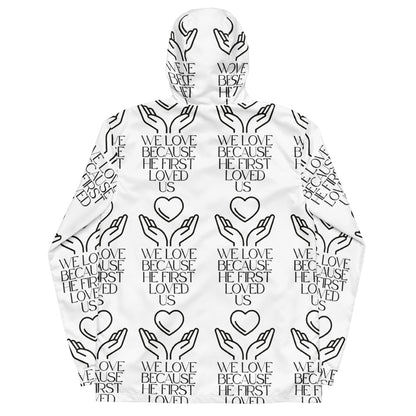 He First Loved Us Biblical Windbreaker | – RB Designa Co