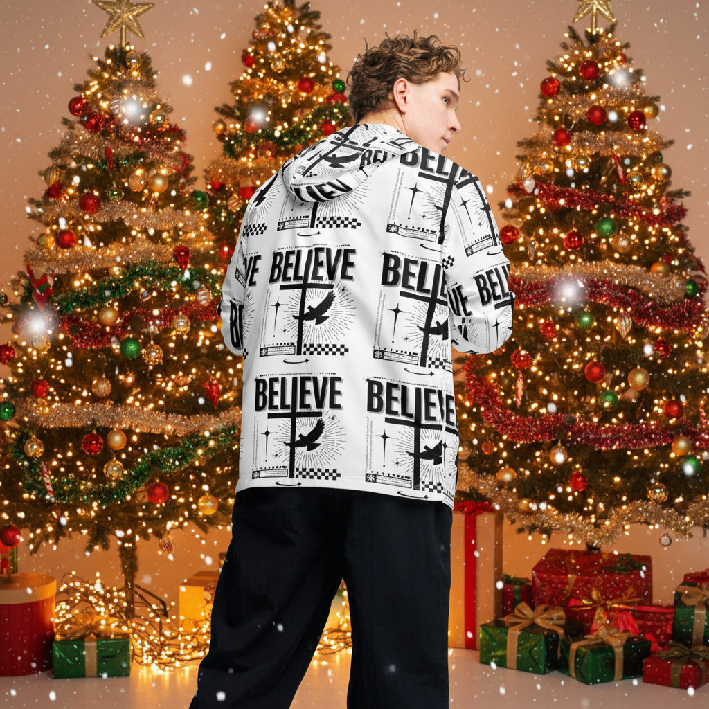 Believe Back Light Biblical Windbreaker | – RB Designa Co