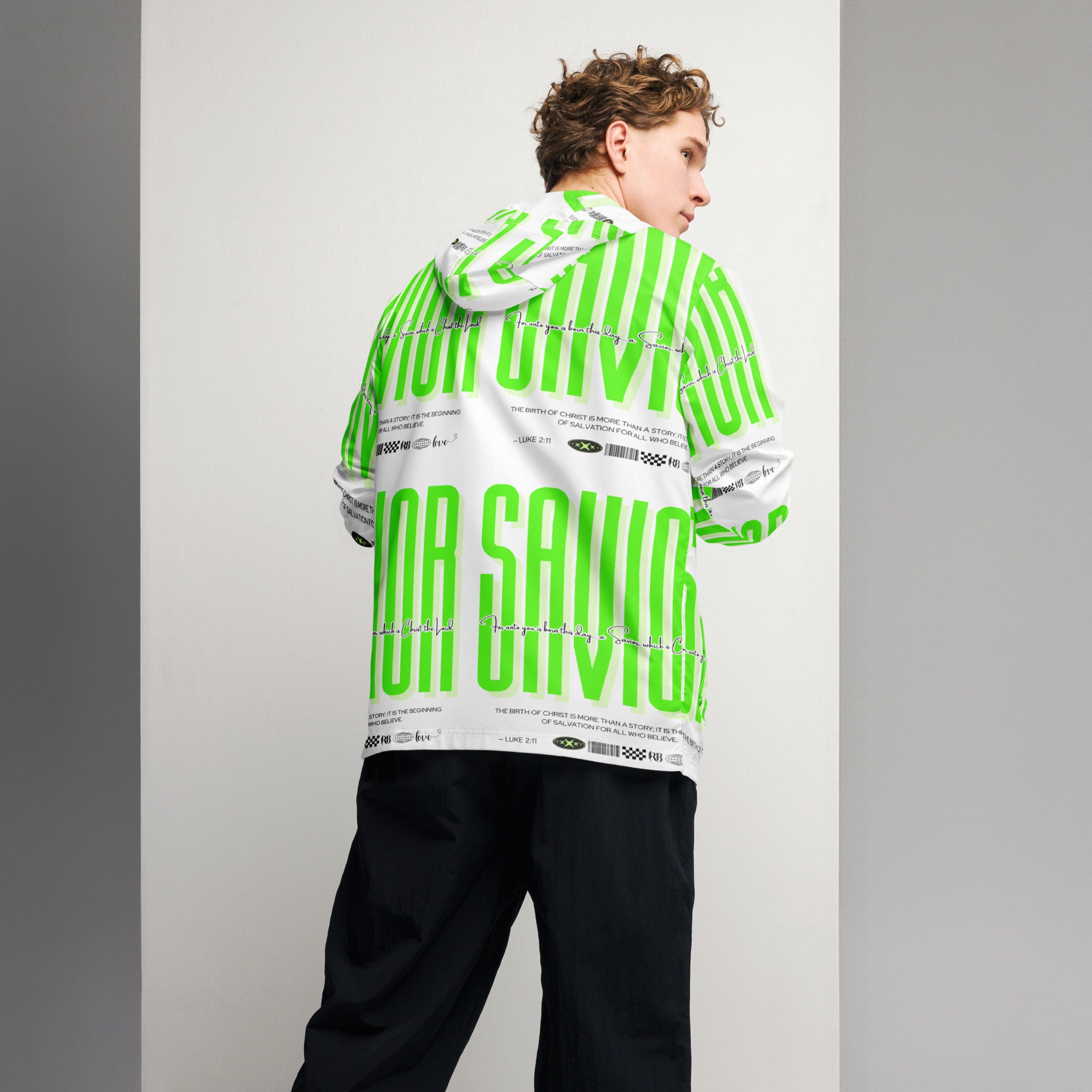 Savior BIblical Limited Edition Windbreaker | – RB Designa Co