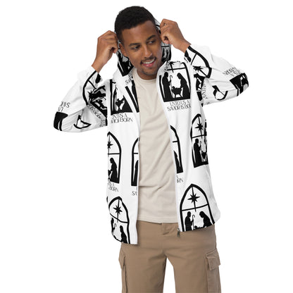 Savior is born Biblical Windbreaker | – RB Designa Co