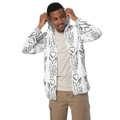 He First Loved Us Biblical Windbreaker | – RB Designa Co
