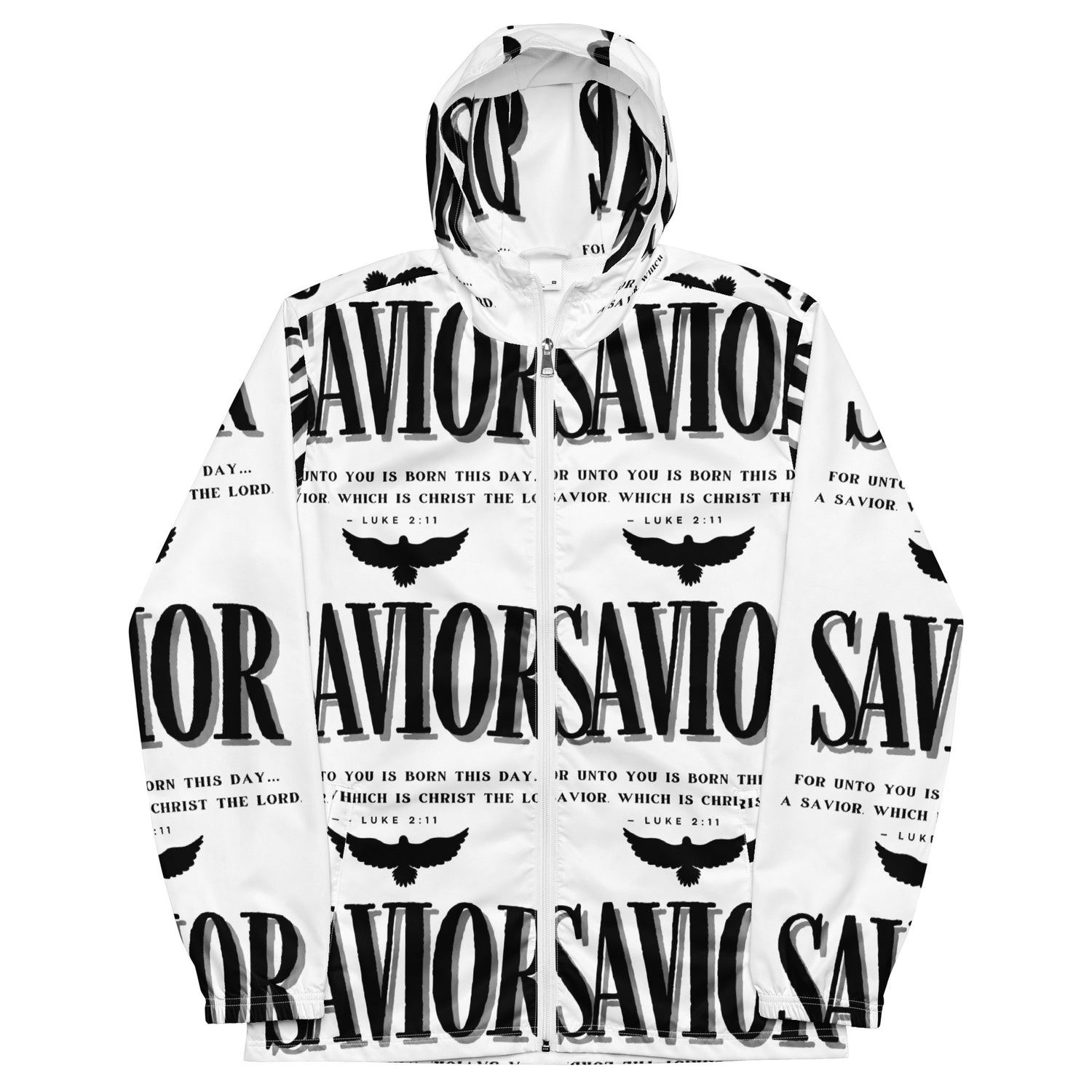 Savior Back Light Biblical Windbreaker | – RB Designa Co