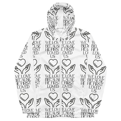 He First Loved Us Biblical Windbreaker | – RB Designa Co