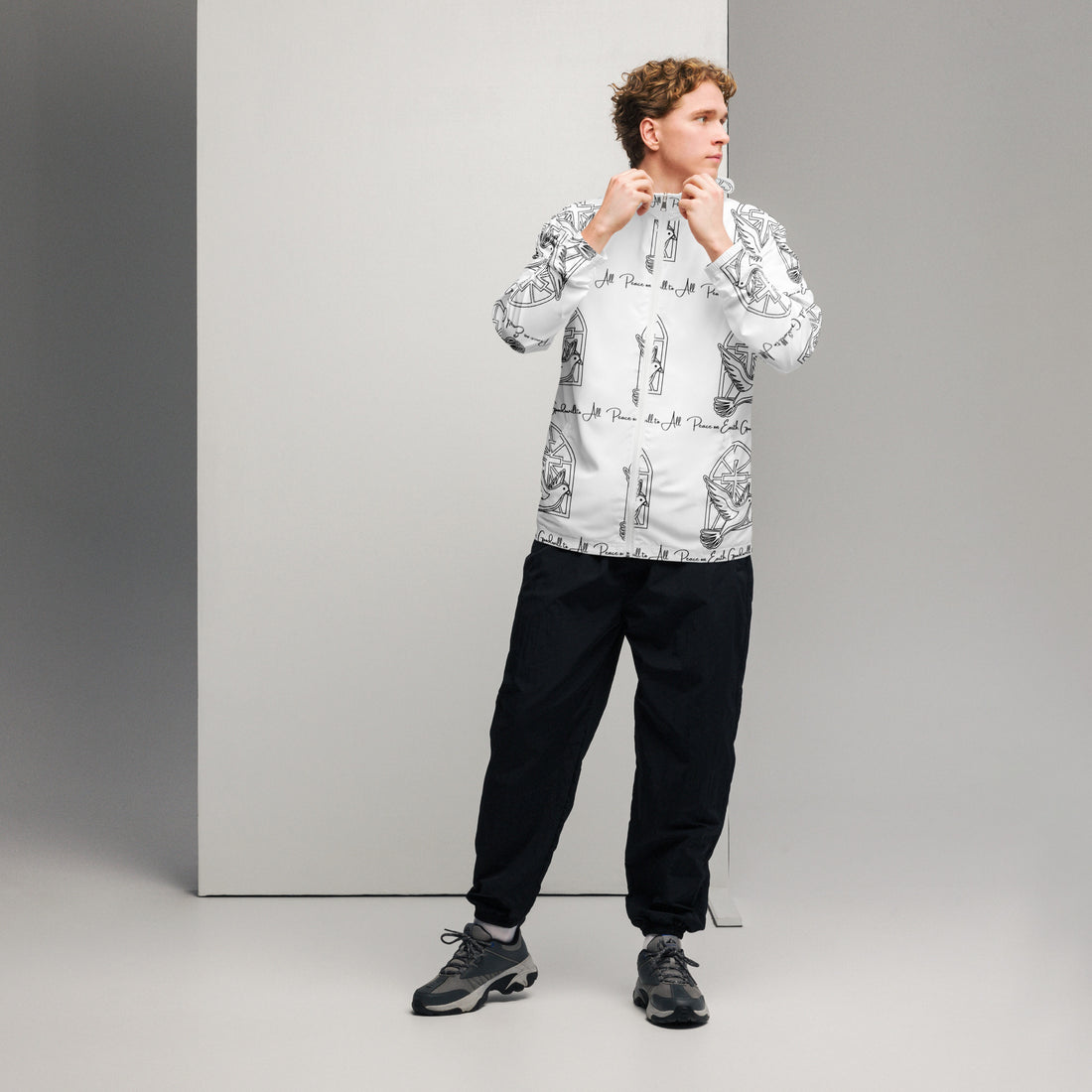 Peace Love God Biblical Windbreaker | – RB Designa Co