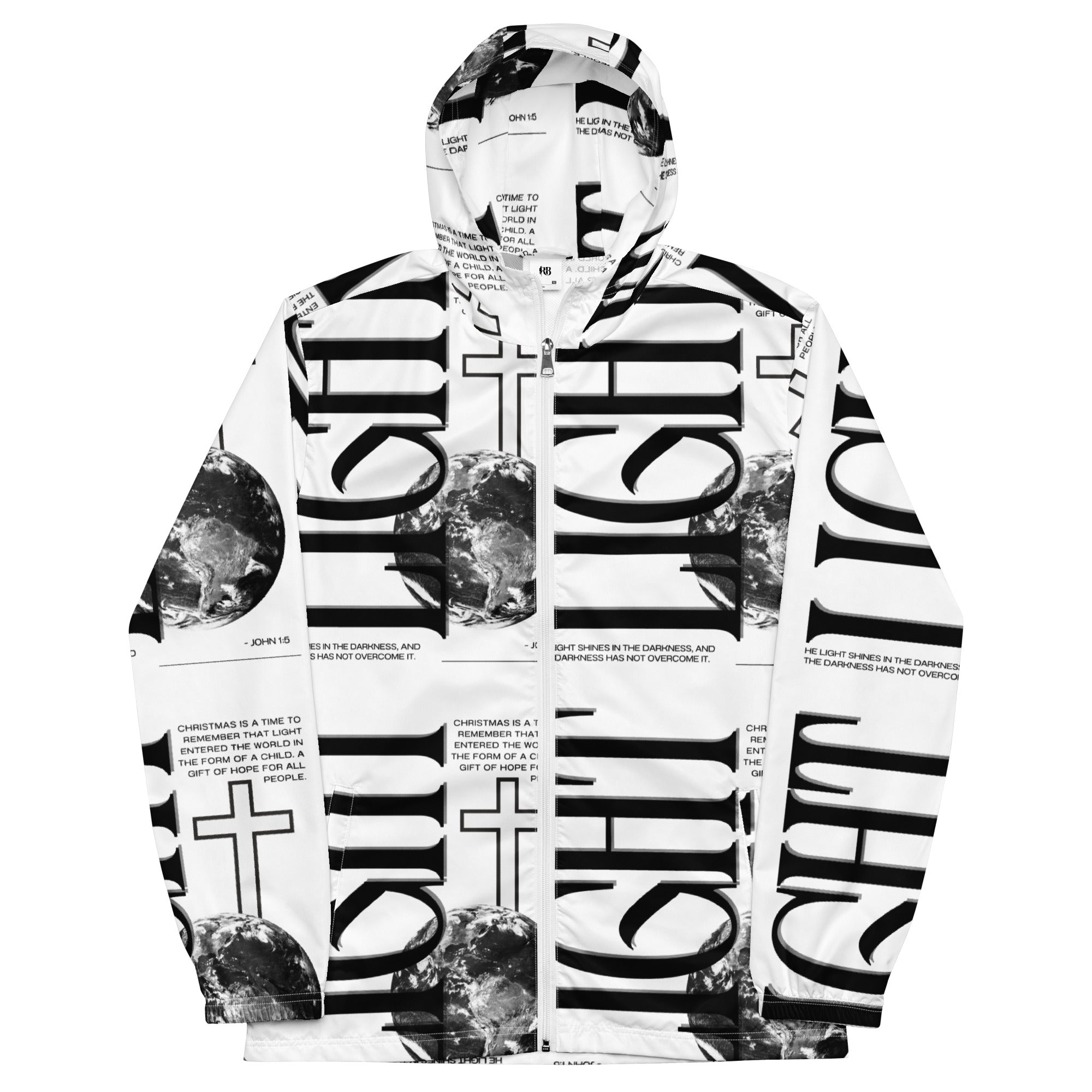 Light Back Light Biblical Windbreaker | – RB Designa Co