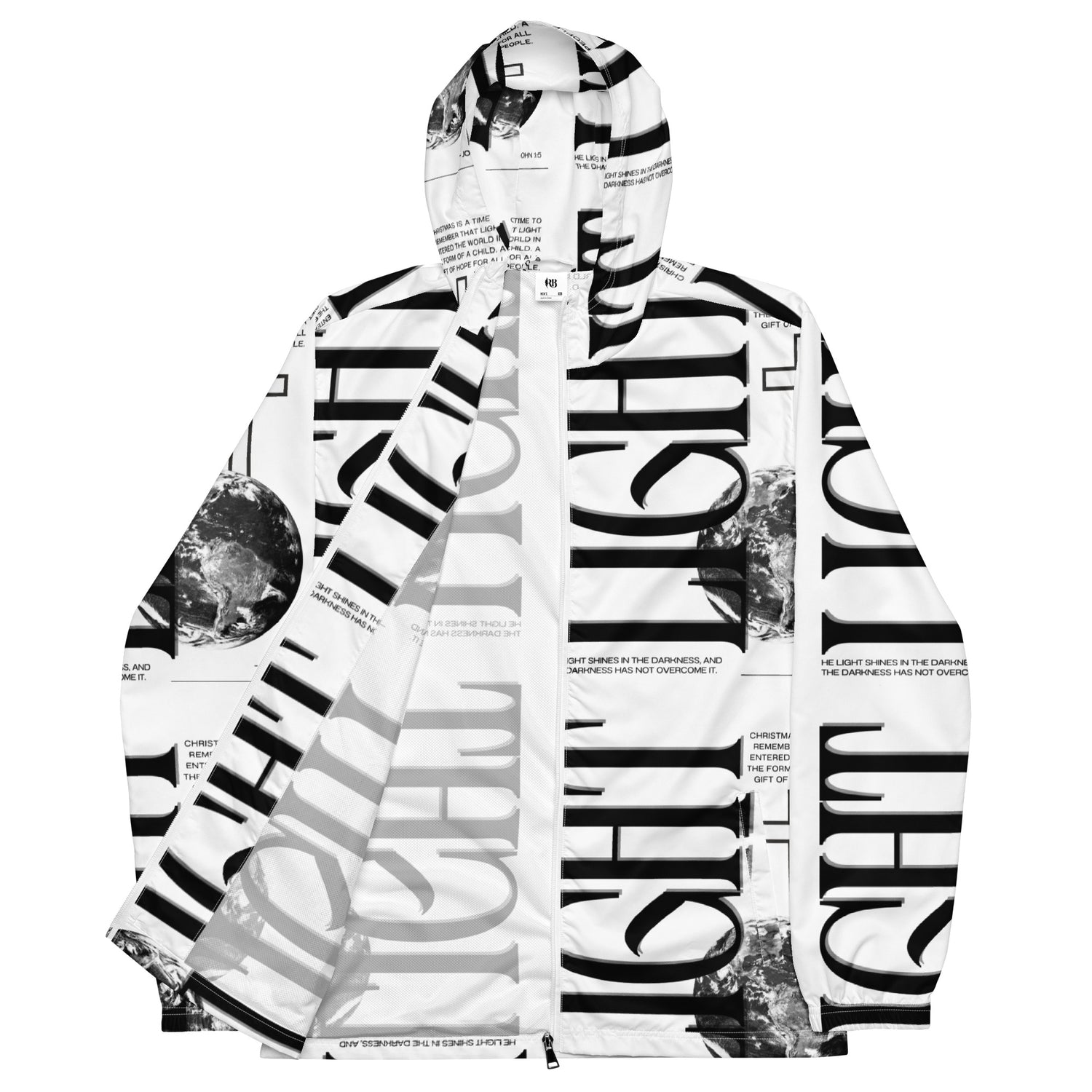 Light Back Light Biblical Windbreaker | – RB Designa Co