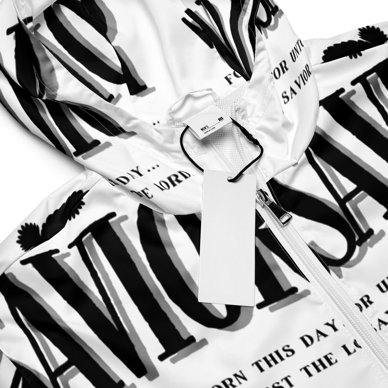 Savior Back Light Biblical Windbreaker | – RB Designa Co