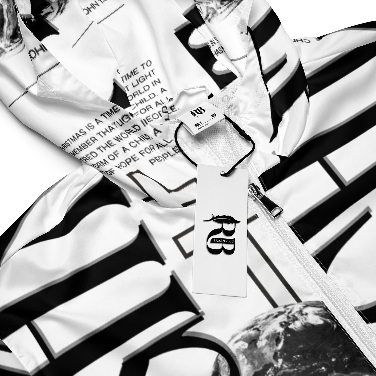 Light Back Light Biblical Windbreaker | – RB Designa Co