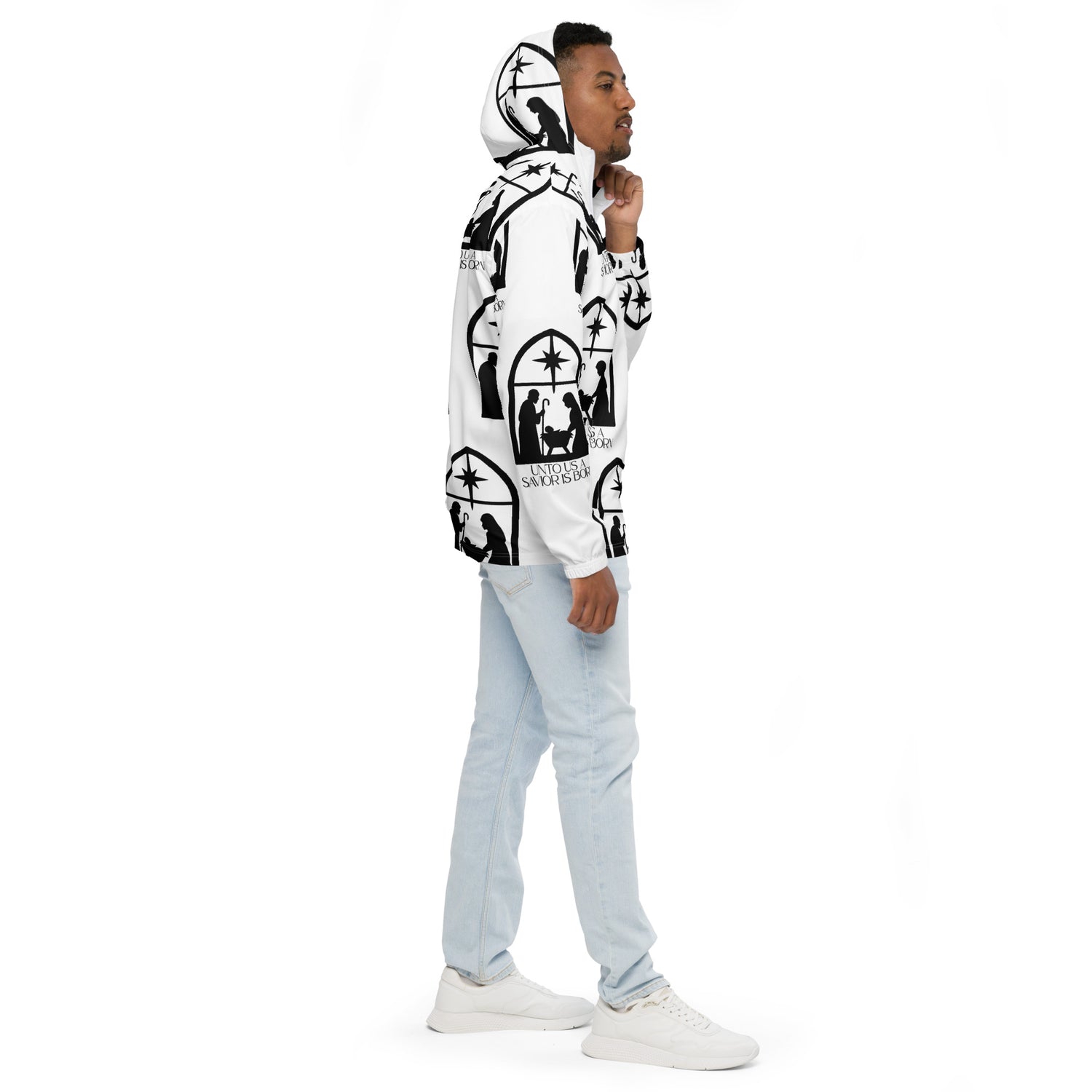 Savior is born Biblical Windbreaker | – RB Designa Co