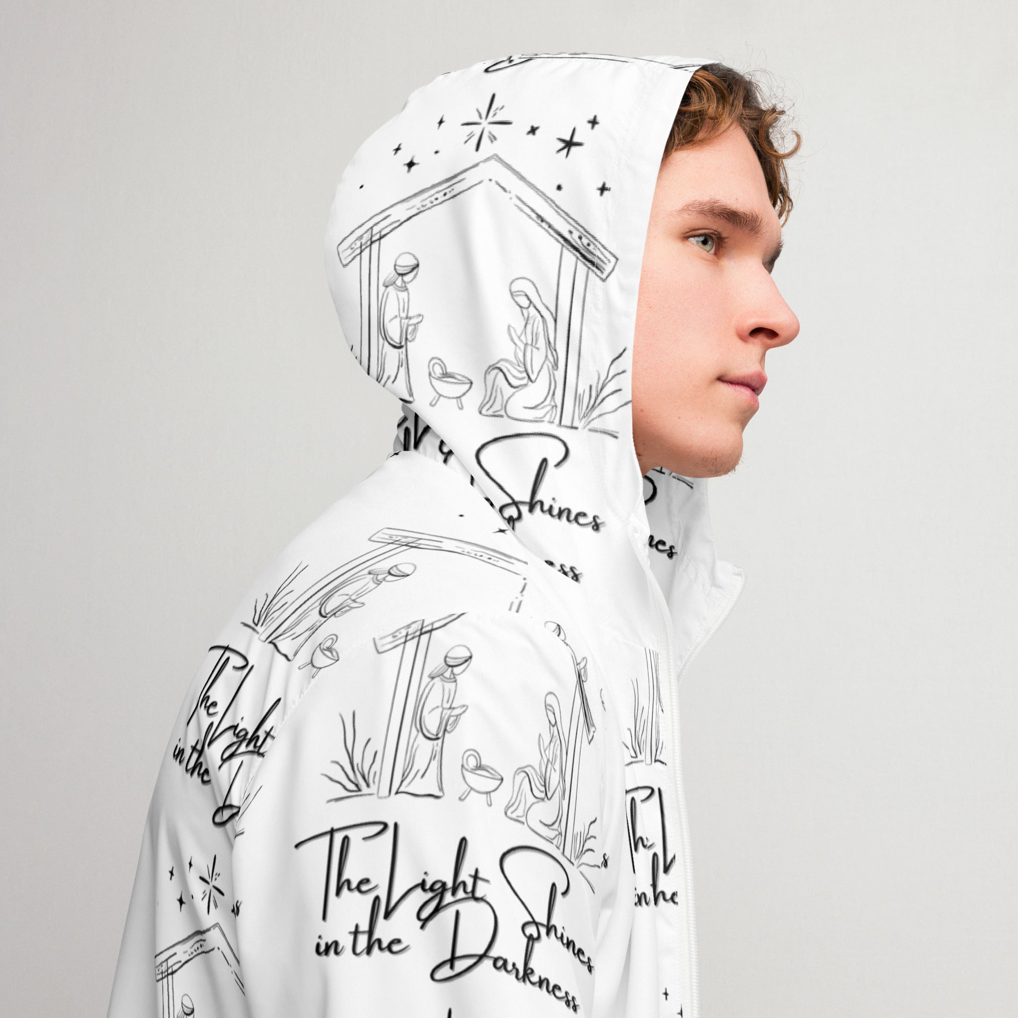 Light in Darkness Biblical Windbreaker | – RB Designa Co