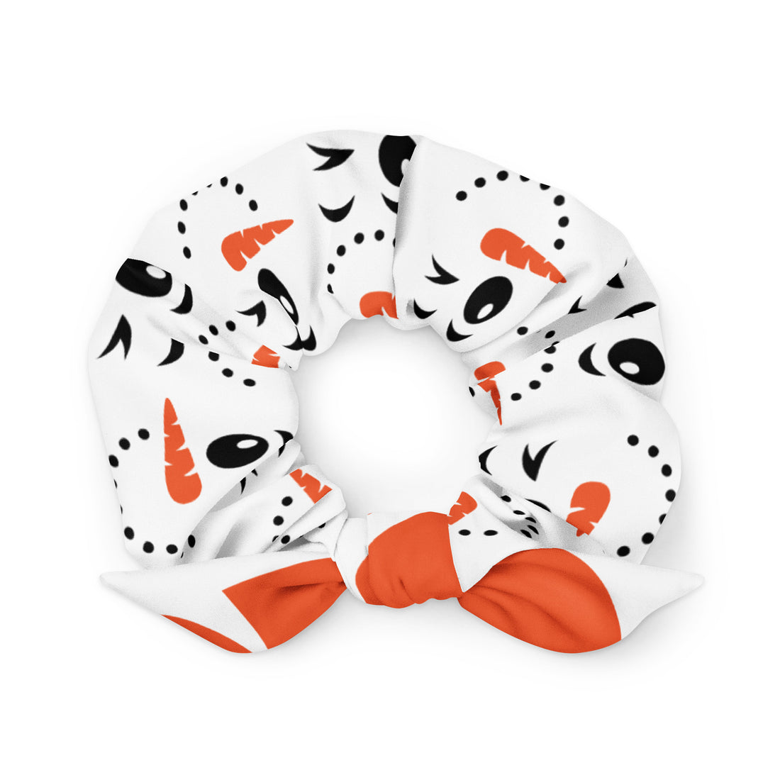 Winking Snowman Face Kids & Babies Scrunchie | – RB Designa Co