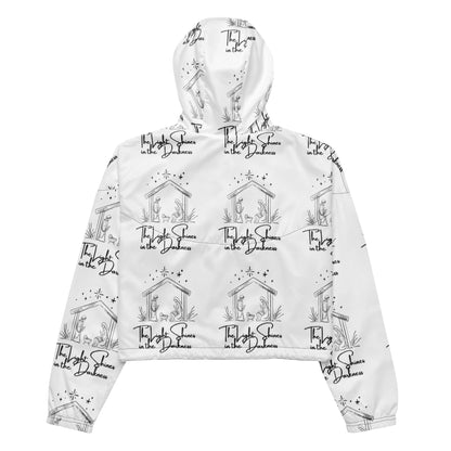 Light in Darkness Biblical Cropped Windbreaker | – RB Designa Co