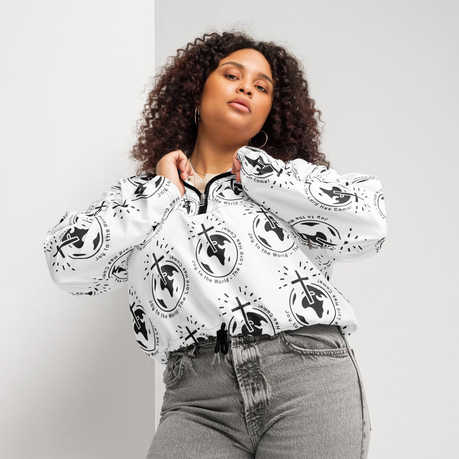 Lord is Good Biblical Cropped Windbreaker | – RB Designa Co