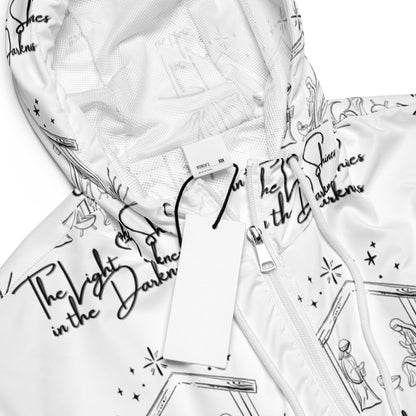 Light in Darkness Biblical Cropped Windbreaker | – RB Designa Co