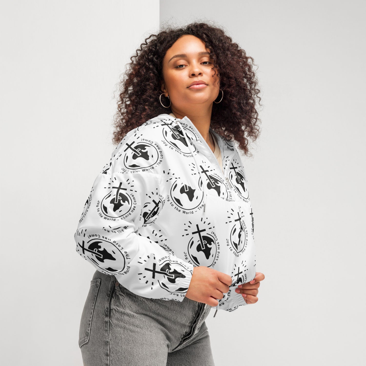 Lord is Good Biblical Cropped Windbreaker | – RB Designa Co