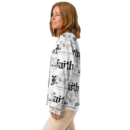 Faith Back Light Biblical Long Sleeve Pajama Top | – RB Designa Co