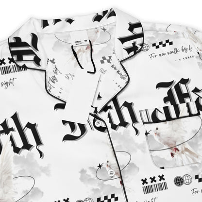 Faith Back Light Biblical Long Sleeve Pajama Top | – RB Designa Co