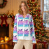 Skibidi Sleigh Teen Long Sleeve Pajama Top | – RB Designa Co