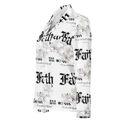 Faith Back Light Biblical Long Sleeve Pajama Top | – RB Designa Co
