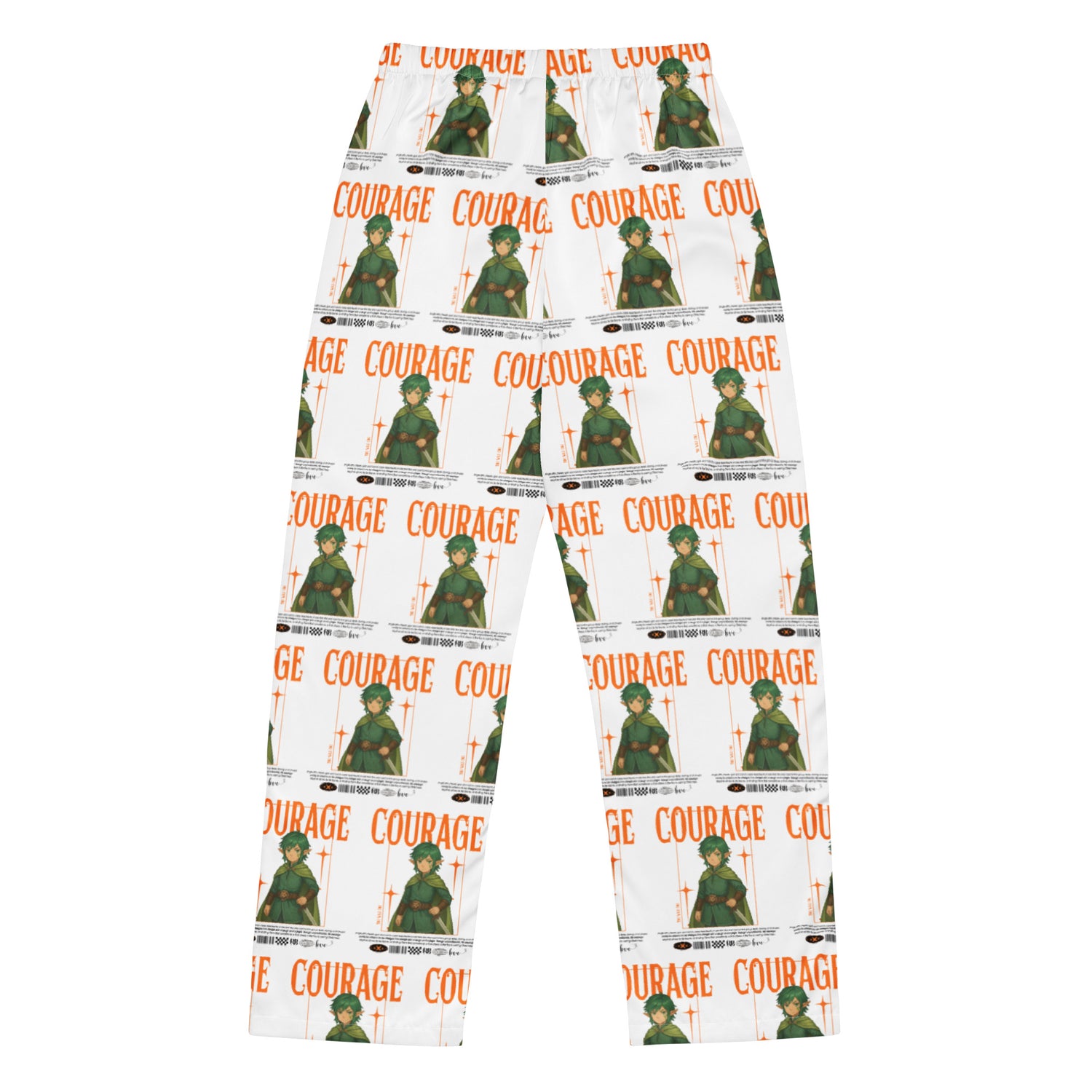 &quot;Courage&quot;- Black | Women’s pajama pants | – RB Designa Co