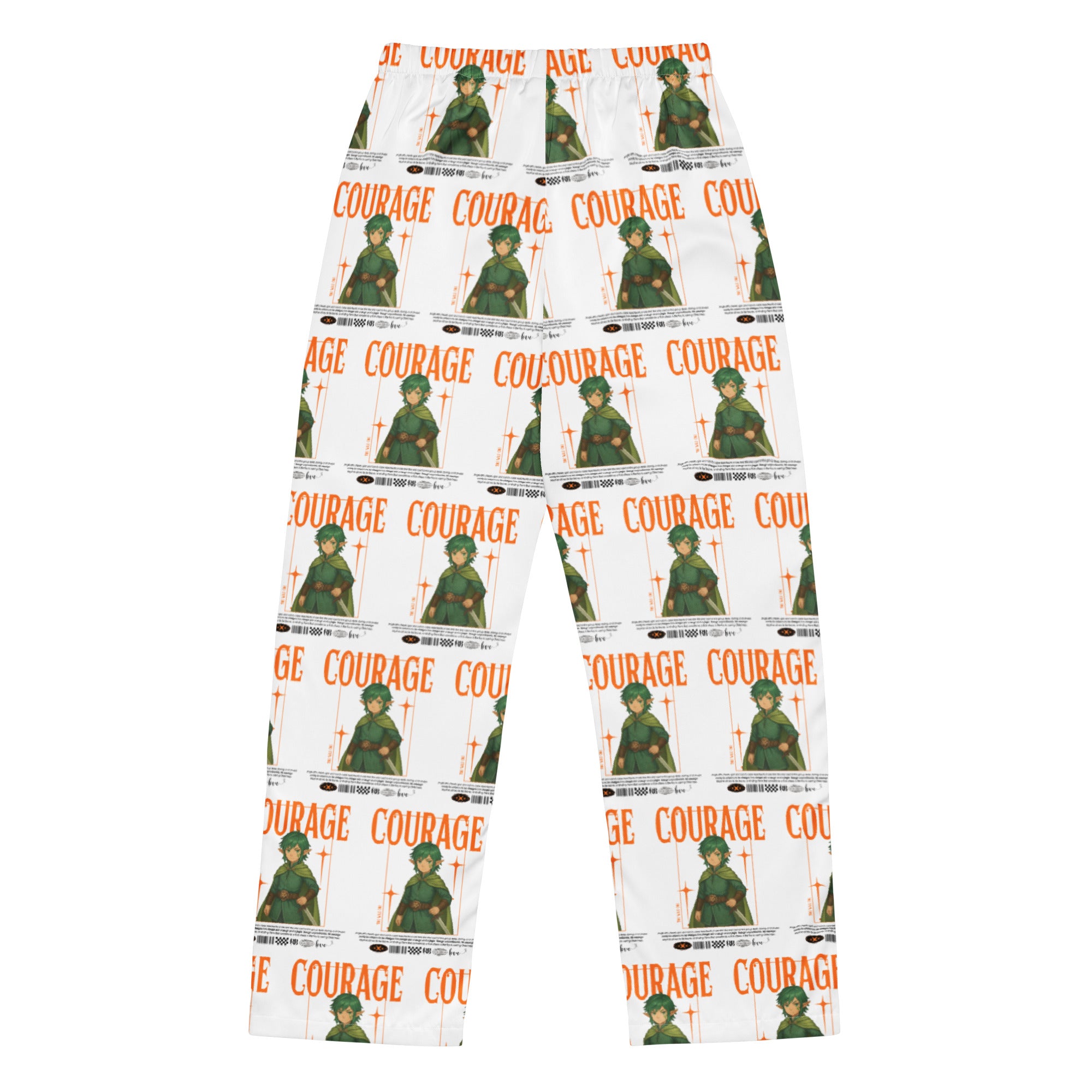 &quot;Courage&quot;- Black | Women’s pajama pants | – RB Designa Co