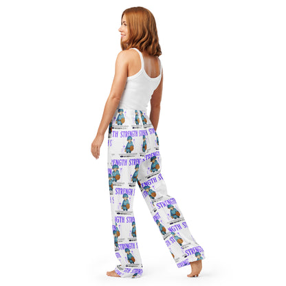 &quot;Strength&quot;- Black | Women’s pajama pants | – RB Designa Co