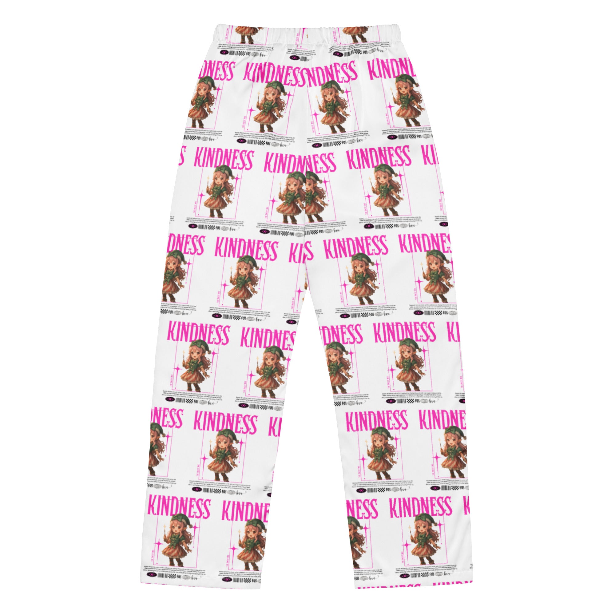 &quot;Kindness&quot;- Black | Women’s pajama pants | – RB Designa Co