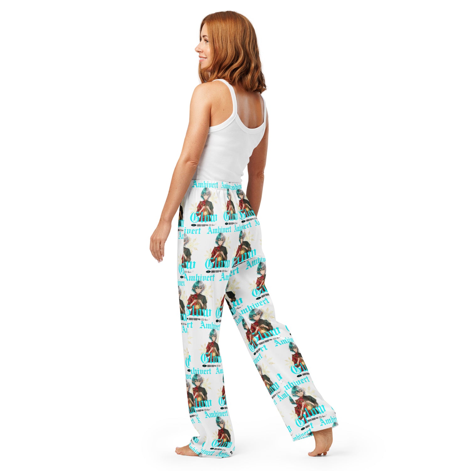 &quot;Ambivert Glow&quot;- Black | Women’s pajama pants | – RB Designa Co