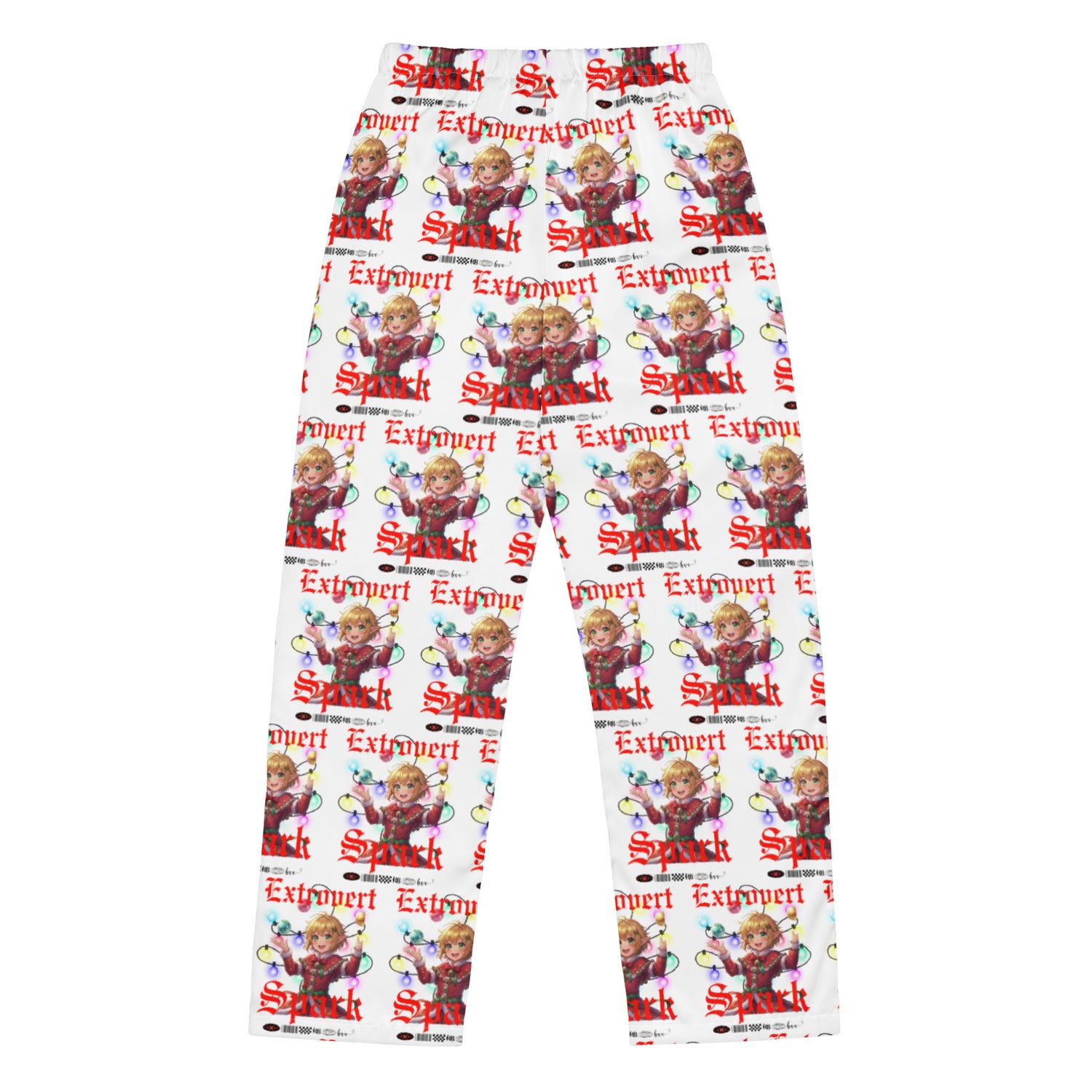 &quot;Extrovert Spark&quot;- Black | Women’s pajama pants | – RB Designa Co