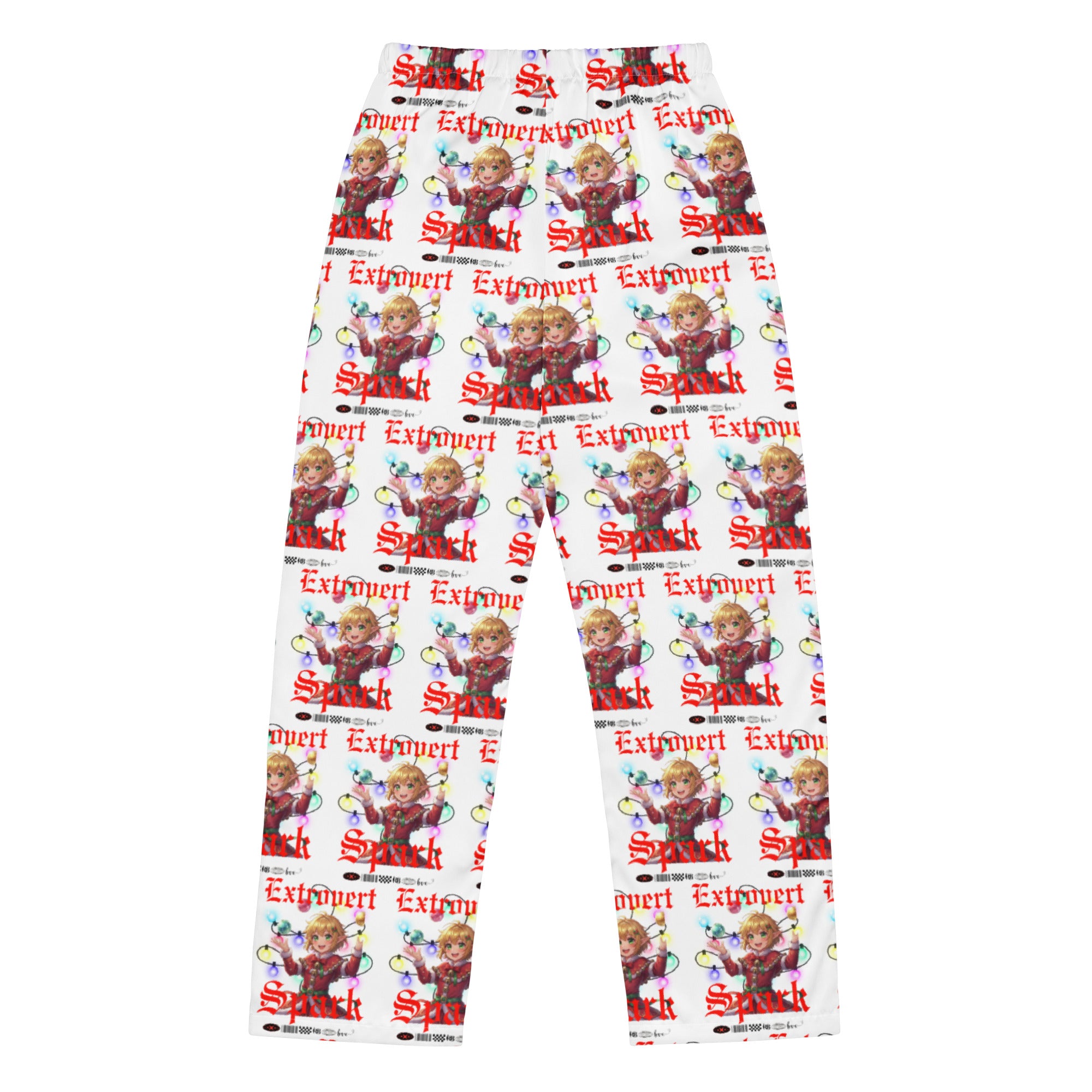 &quot;Extrovert Spark&quot;- Black | Women’s pajama pants | – RB Designa Co