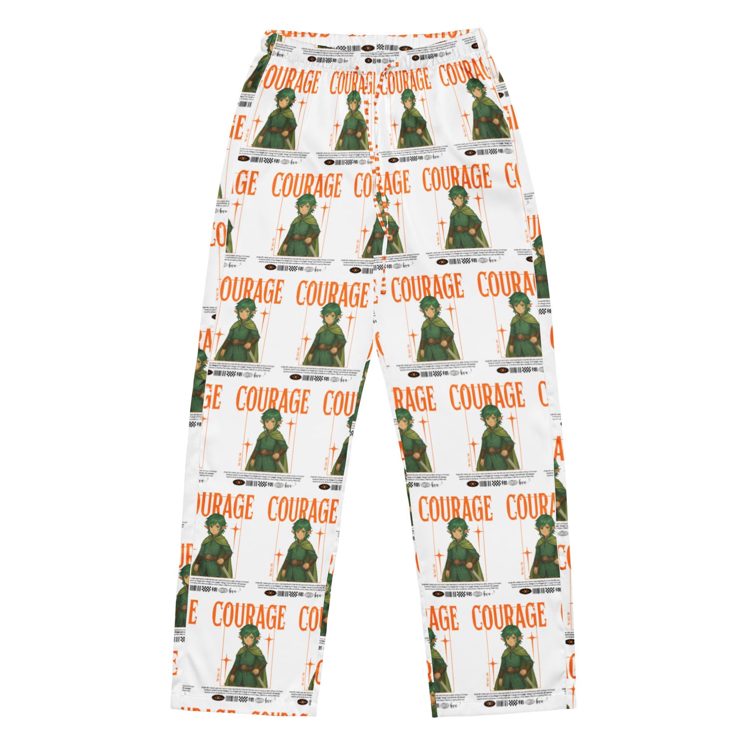 &quot;Courage&quot;- Black | Women’s pajama pants | – RB Designa Co