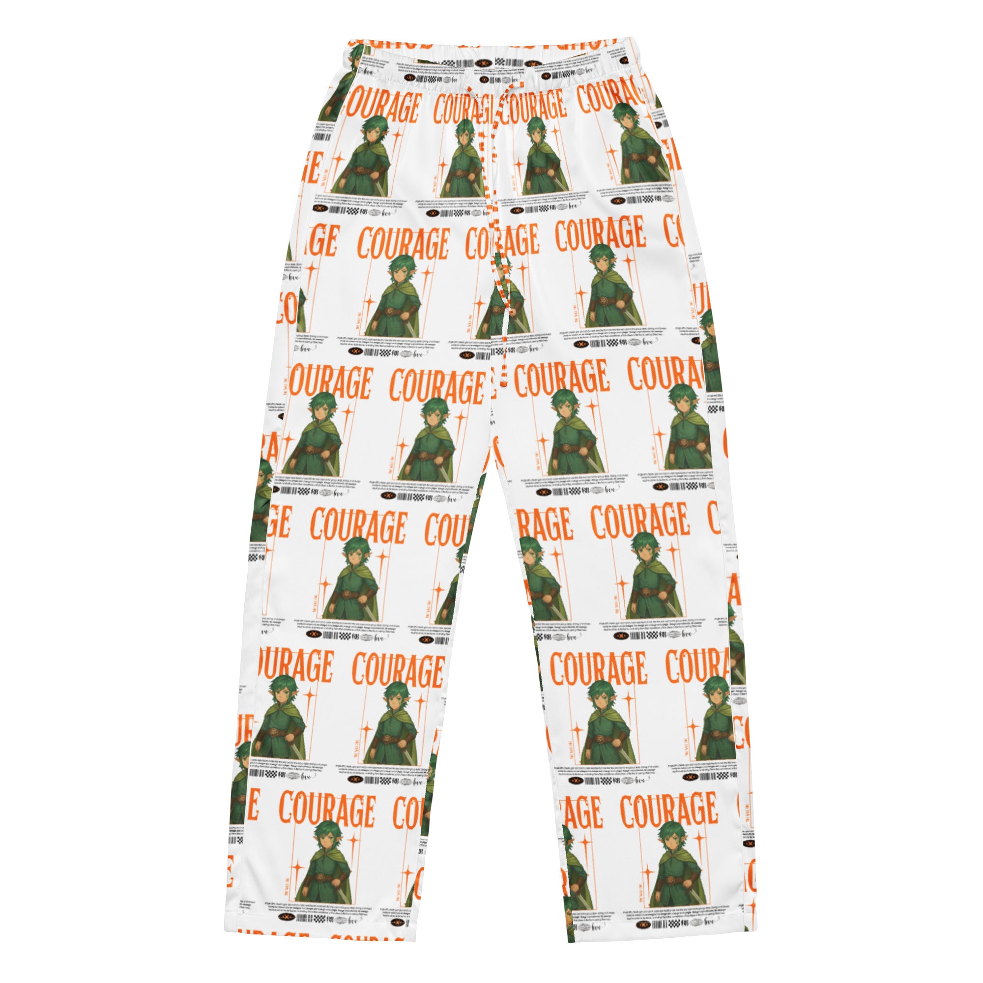 &quot;Courage&quot;- Black | Women’s pajama pants | – RB Designa Co