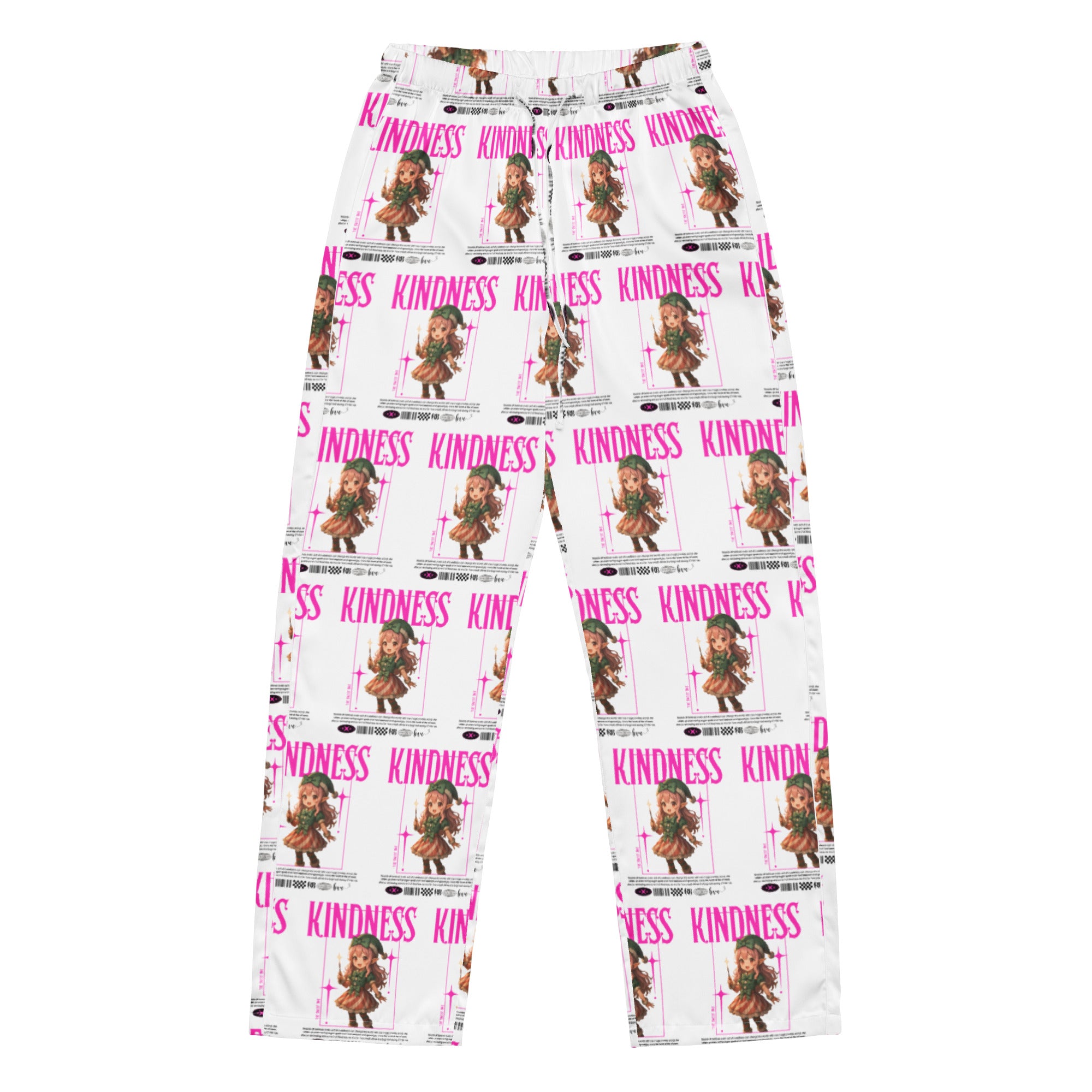 &quot;Kindness&quot;- Black | Women’s pajama pants | – RB Designa Co