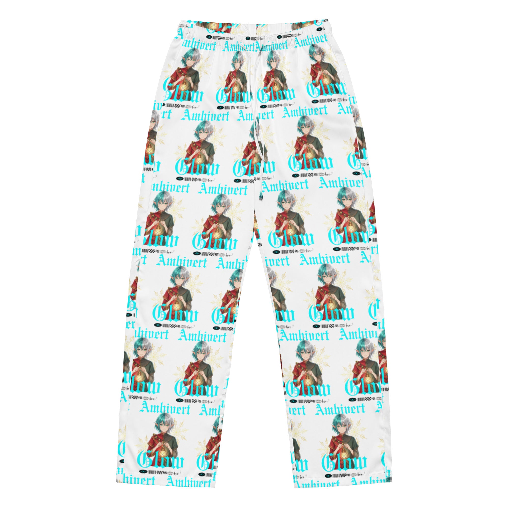 &quot;Ambivert Glow&quot;- Black | Women’s pajama pants | – RB Designa Co