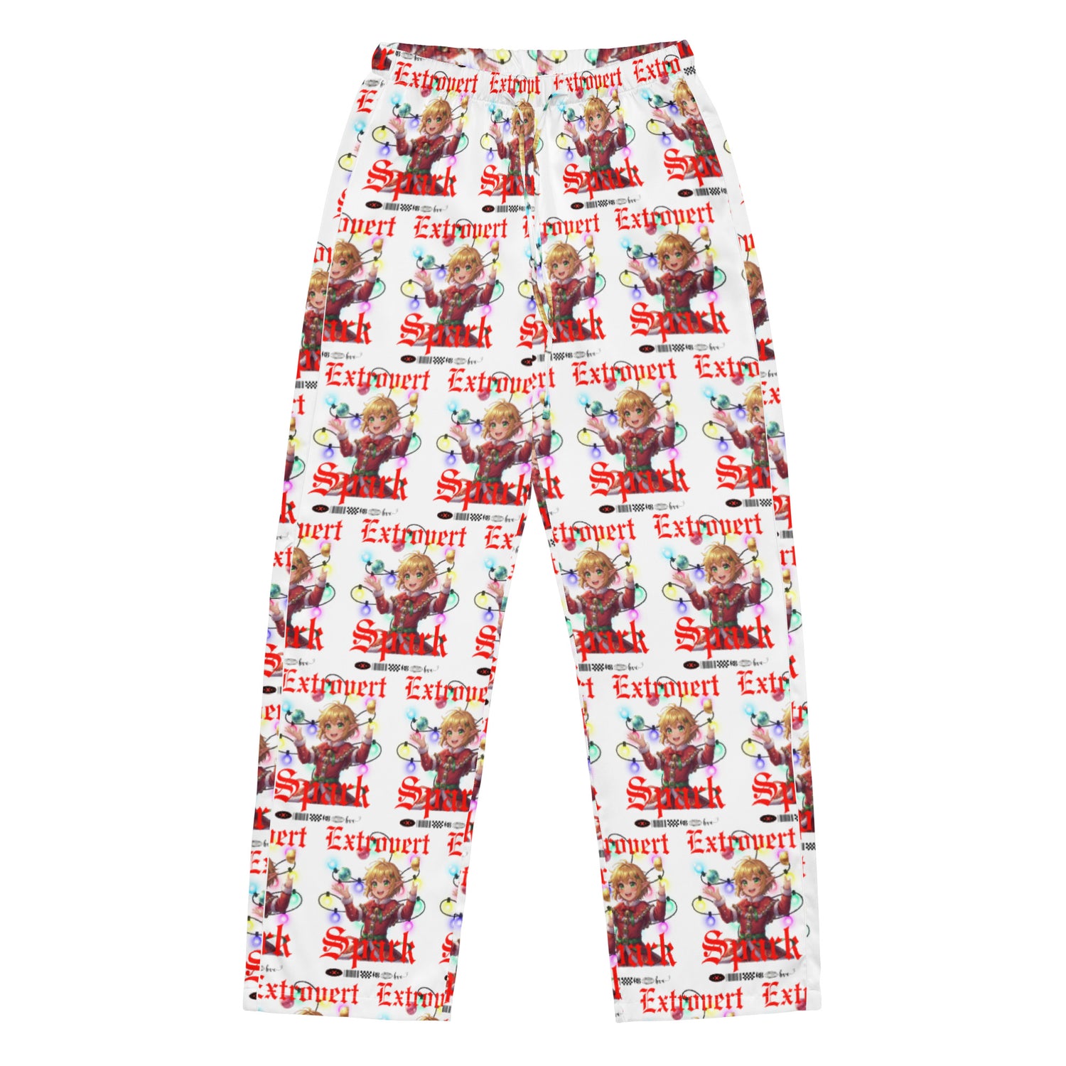 &quot;Extrovert Spark&quot;- Black | Women’s pajama pants | – RB Designa Co