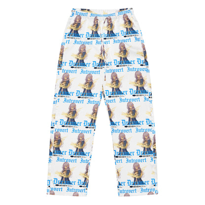 &quot;Introvert Dreamer&quot;- Black | Women’s pajama pants | – RB Designa Co